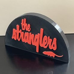 3D The Stranglers Rat Wall / Shelf Display Art Decoration. Logo Wall Shelf Desk 3