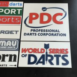 3D Printed Unicorn Darts Sign Plaque Darts gift for Home Bar Garden Pub Man-cave 3