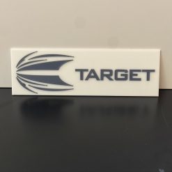 3D Printed Target Darts Sign Plaque Darts gift for Home Bar Garden Pub Man-cave