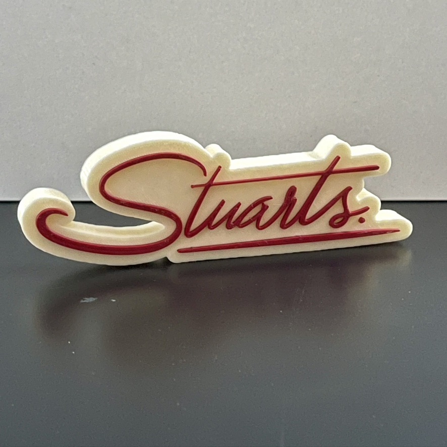 Stuarts London badge emblem 3D Wall / Shelf / Desk Decorative gift Stuarts London badge emblem 3D Wall / Shelf / Desk Decorative gift