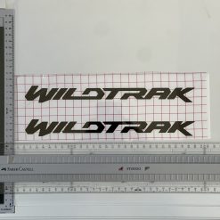 Ford Ranger Wildtrak Vinyl Decal - Black x2 1 Ford Ranger Wildtrak Vinyl Decal - Black x2 1