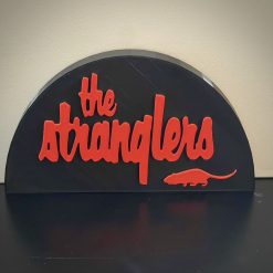 3D The Stranglers Rat Wall / Shelf Display Art Decoration. Logo Wall Shelf Desk 2