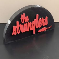 3D The Stranglers Rat Wall / Shelf Display Art Decoration. Logo Wall Shelf Desk 1