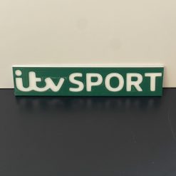 3D Printed ITV Sport Sign Plaque Darts gift for Home Bar Garden Pub Man-cave