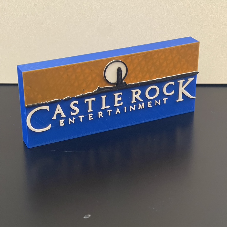 Castle Rock Entertainment Movie Decorative Display Collectible Logo Memorabilia Castle Rock Entertainment Movie Decorative Display Collectible Logo Memorabilia