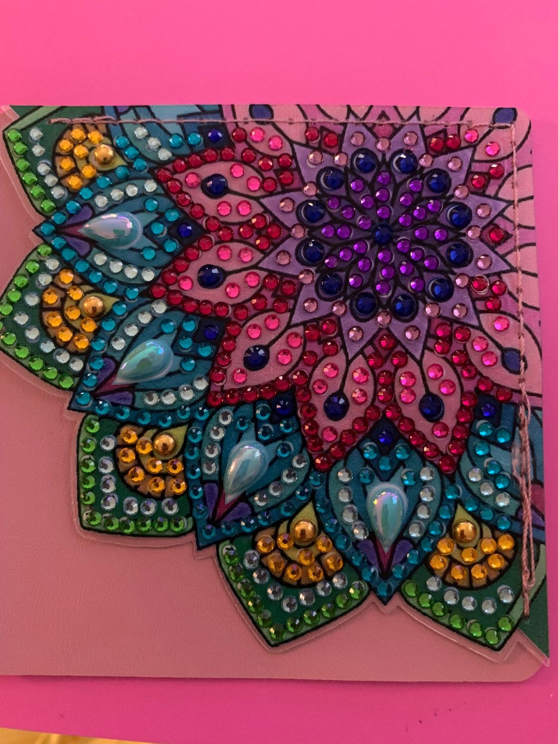 Diamond art compact mirror Diamond art compact mirror