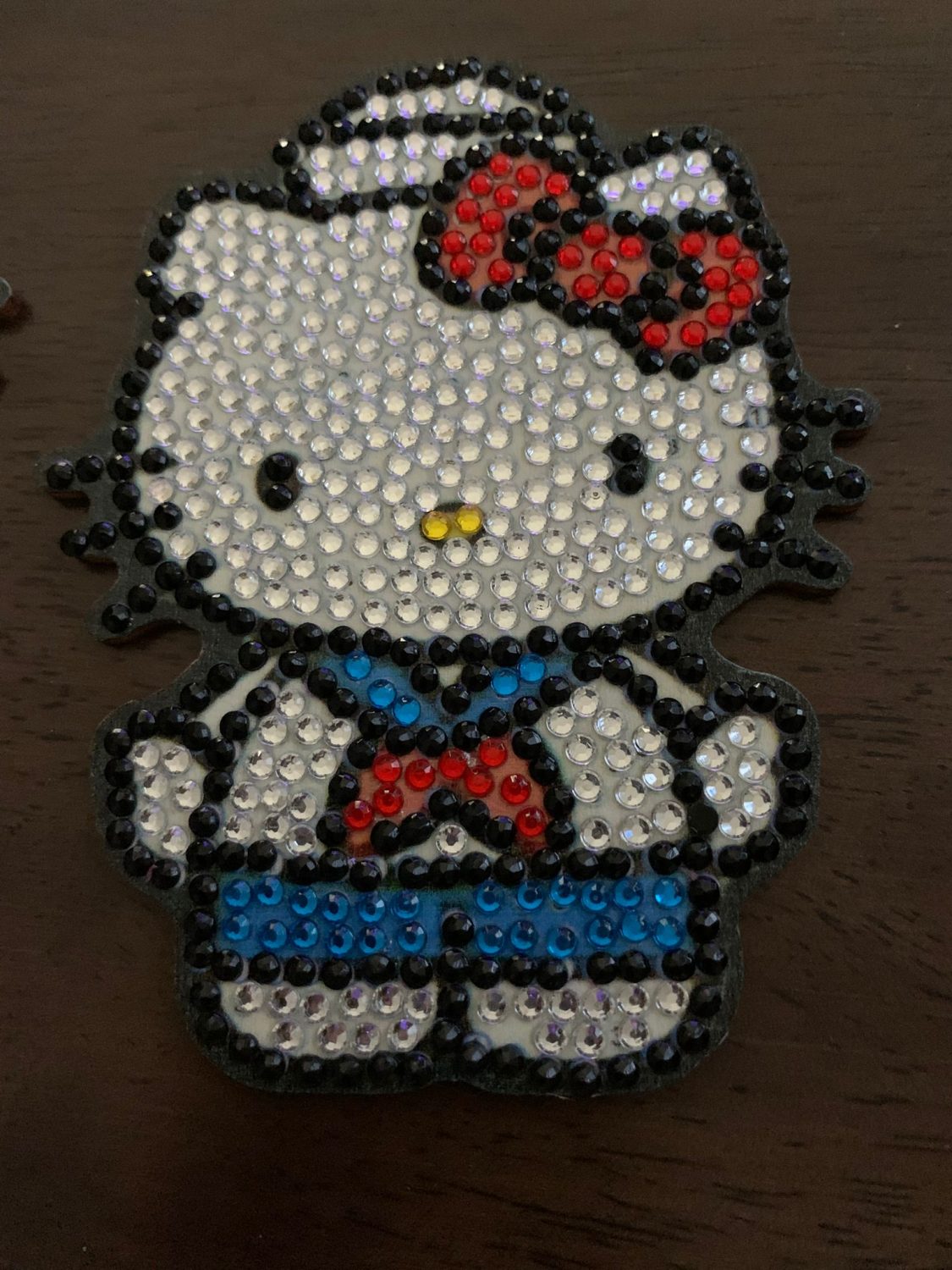 Diamond art Hello Kitty coasters Diamond art Hello Kitty coasters
