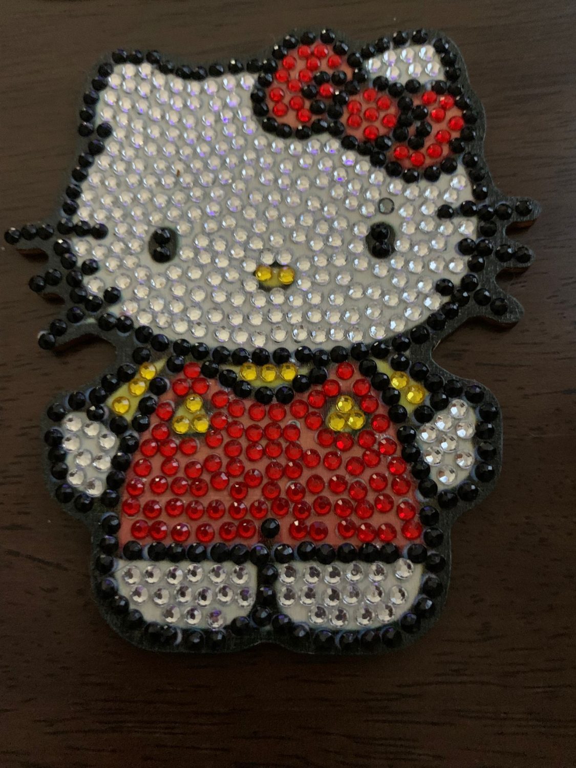 Diamond art Hello Kitty coasters Diamond art Hello Kitty coasters