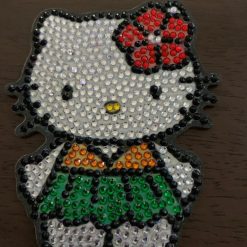 Diamond art Hello Kitty coasters 6 Diamond art Hello Kitty coasters 6