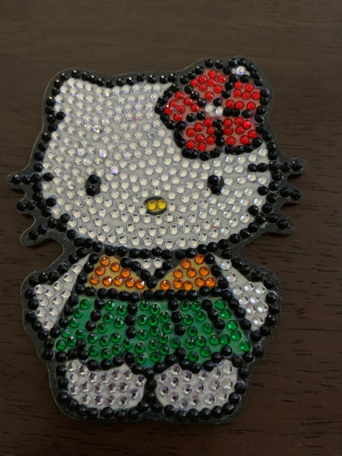 Diamond art Hello Kitty coasters Diamond art Hello Kitty coasters