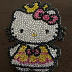 Diamond art Hello Kitty coasters 1 Diamond art Hello Kitty coasters 1