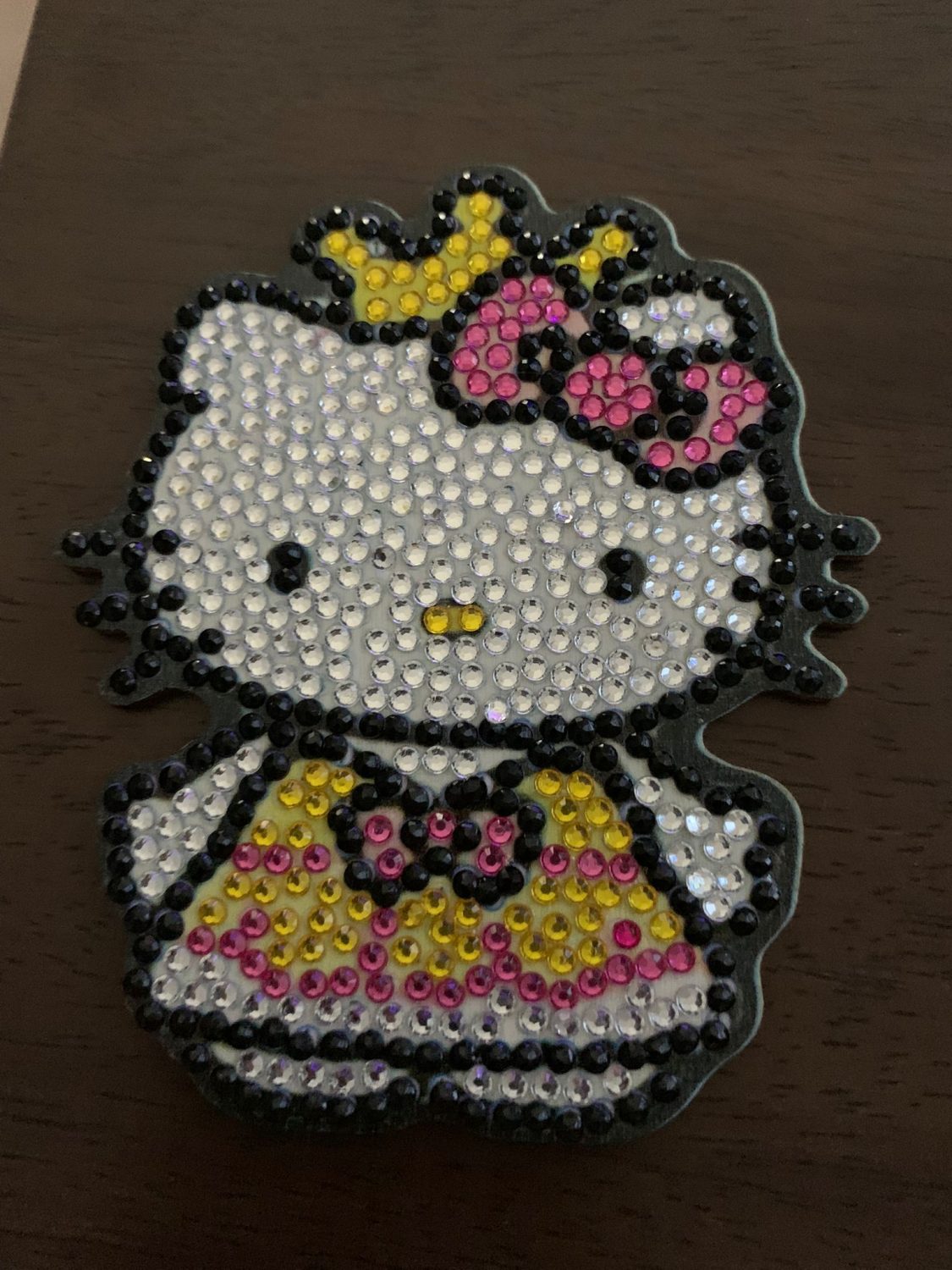 Diamond art Hello Kitty coasters Diamond art Hello Kitty coasters