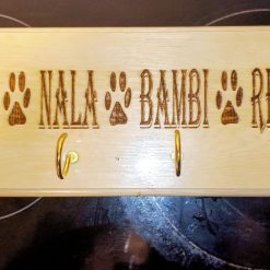 Wall Hanging Dog Lead Plaque