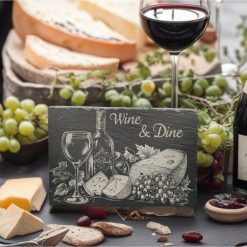 Rectangular Wine and Cheese Serving Platter