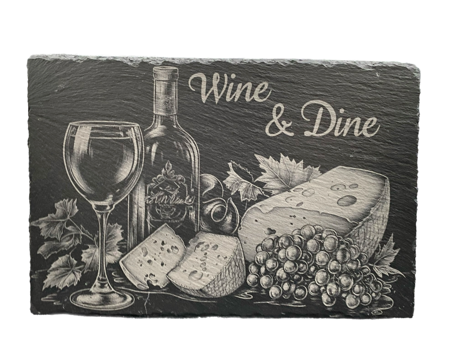 Rectangular Wine and Cheese Serving Platter Rectangular Wine and Cheese Serving Platter