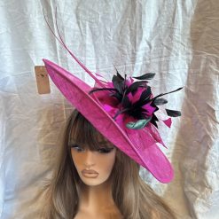 Large ivory hatinator with black accents