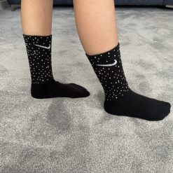 Sparkly Nike Socks