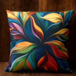 Boho Leaf Cushion