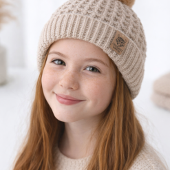 Newborn Hand-Crocheted Custom Waffle Stitch Hat