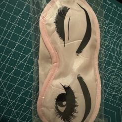 Open eye sleep mask