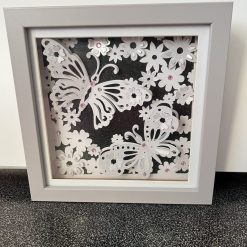 3D Butterfly Framed Wall Art