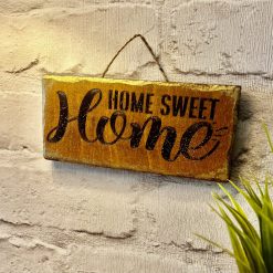 Wooden Home Sweet Home sign