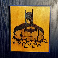 Batman wooden plaque