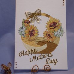 Basket of Sunflowers card for Mothers Day