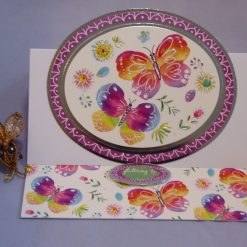 Colourful Butterfly Easel card for Any Occasion