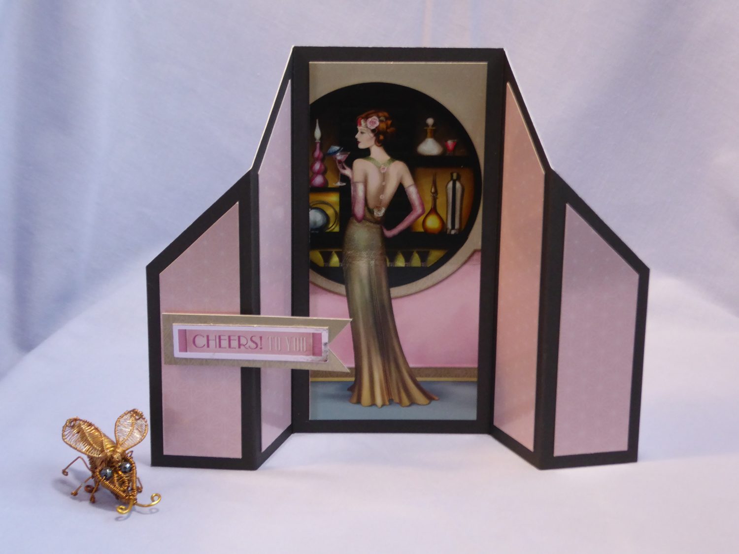 Art Deco Lady card for Any Occasion Art Deco Lady card for Any Occasion