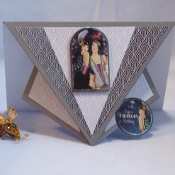 Art Deco Ladies Birthday Card