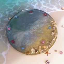 Gold leaf coasters