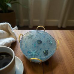 Sea inspired coasters x 4