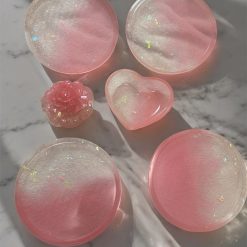 Gold leaf coasters