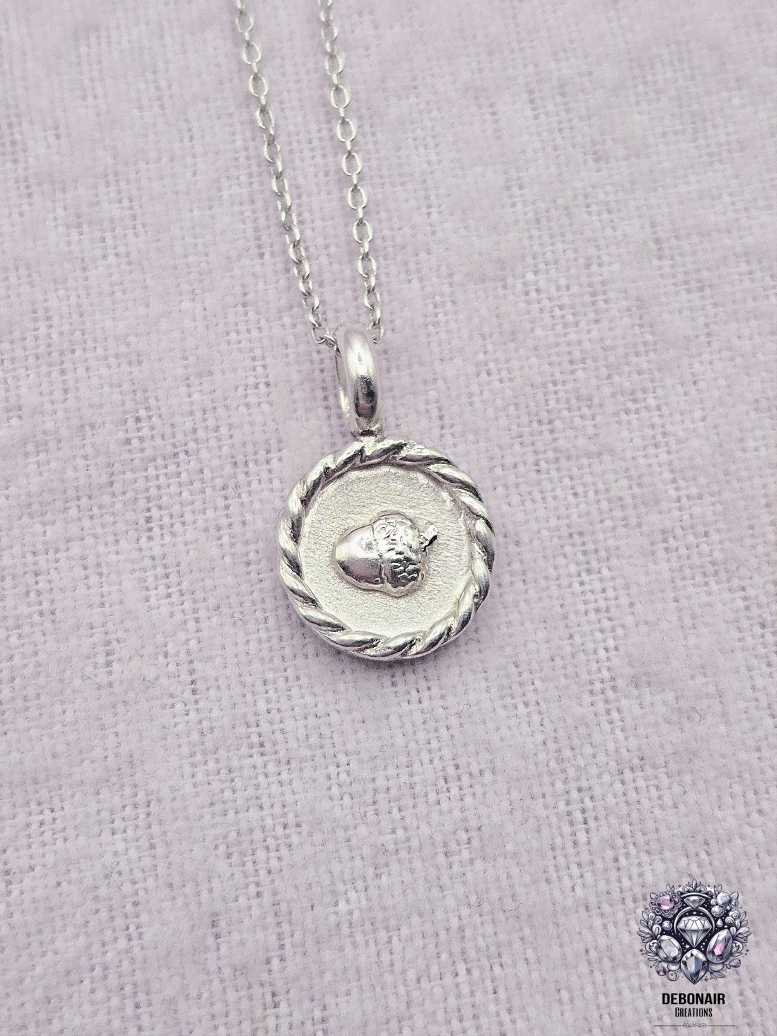 Pendant Only - Acorn Sterling Silver Pendant Pendant Only - Acorn Sterling Silver Pendant