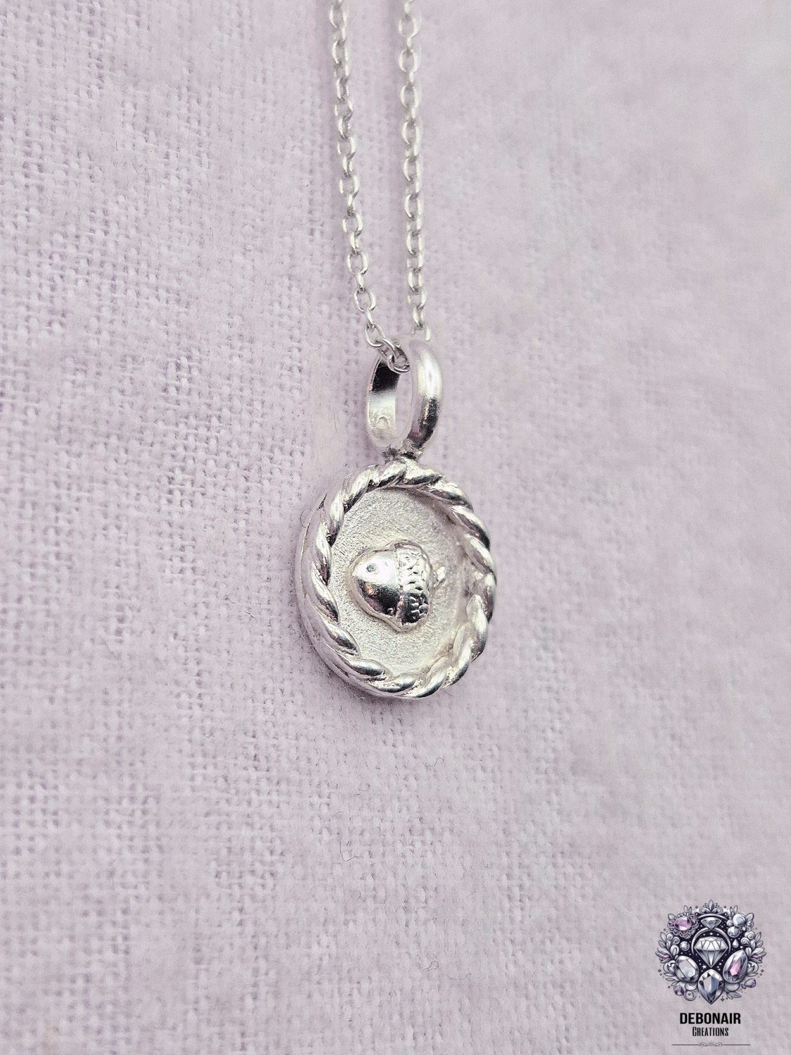 Pendant Only - Acorn Sterling Silver Pendant Pendant Only - Acorn Sterling Silver Pendant