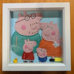 Peppa Pig Handmade Frame.