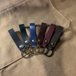 Leather Loop Keyring