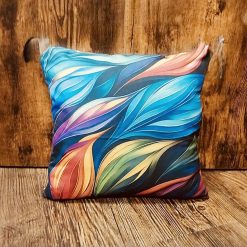 Abstract leaf cushion