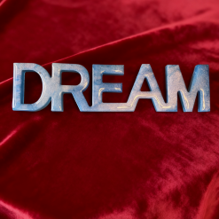 DREAM Free Standing Resin Ornament - Blue Dream