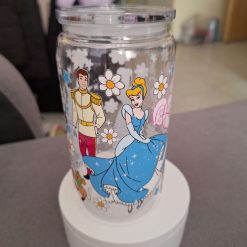 Cinderella 16oz plastic tumbler