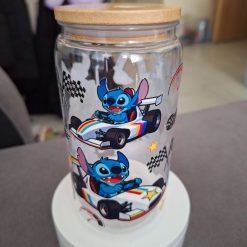 Stitch 16oz plastic tumbler