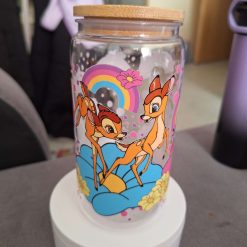 Bambi 16oz plastic tumbler