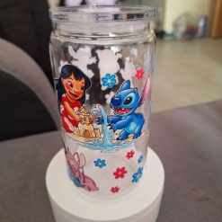 Lilo and Stitch 16oz plastic tumbler