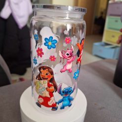 Lilo and Stitch 16oz plastic tumbler 1