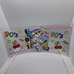90s 16oz UVDTF wrap