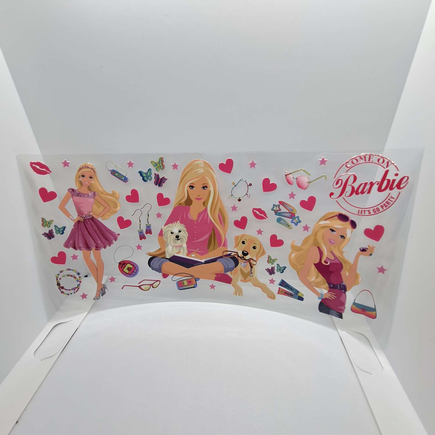 Barbie 16oz UVDTF wrap Barbie 16oz UVDTF wrap
