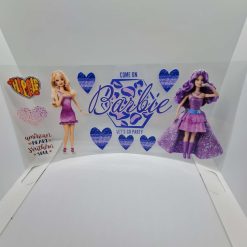 Barbie 16oz UVDTF wrap