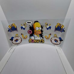 Simpsons 16oz UVDTF wrap