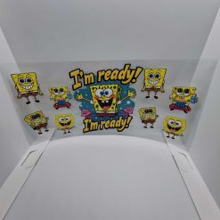 Sponge bob 16oz UVDTF wrap
